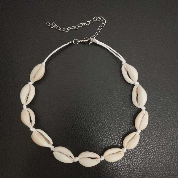 LS | Girocollo in conchiglie stile costiero da donna