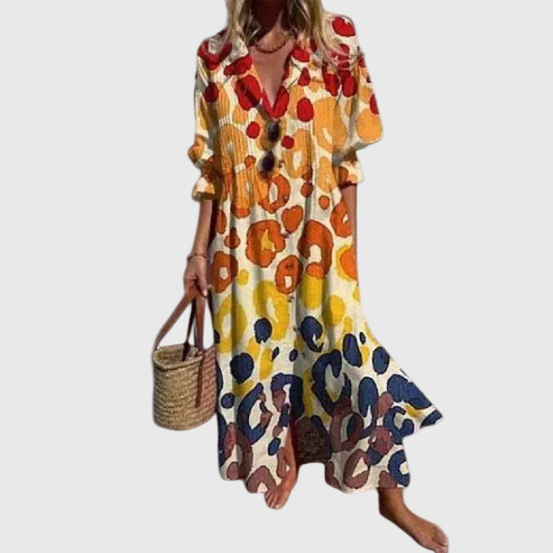 Zariah | Abito Maxi Bohémien Elegante