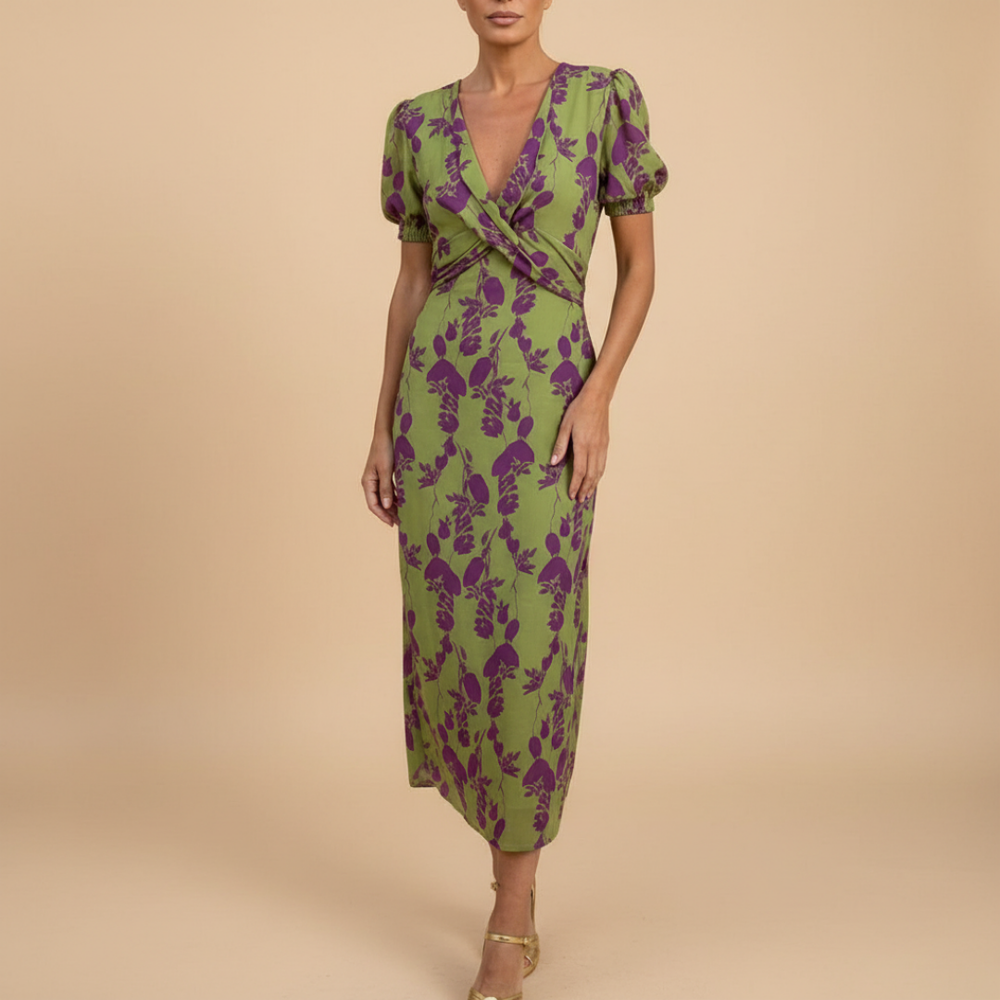 Clara | Abito midi elegante e intramontabile