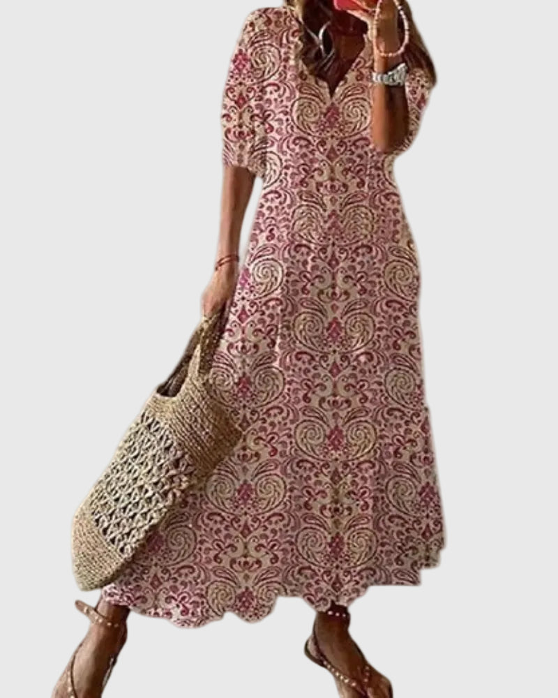Amalia | Abito Maxi Estivo Vintage Boho