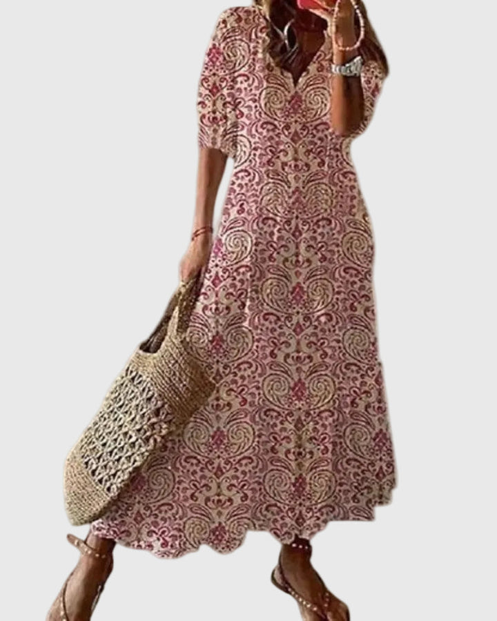Amalia | Abito Maxi Estivo Vintage Boho