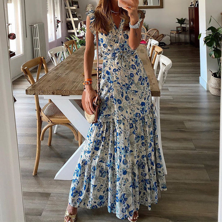 Shera - Abito Maxi Floreale