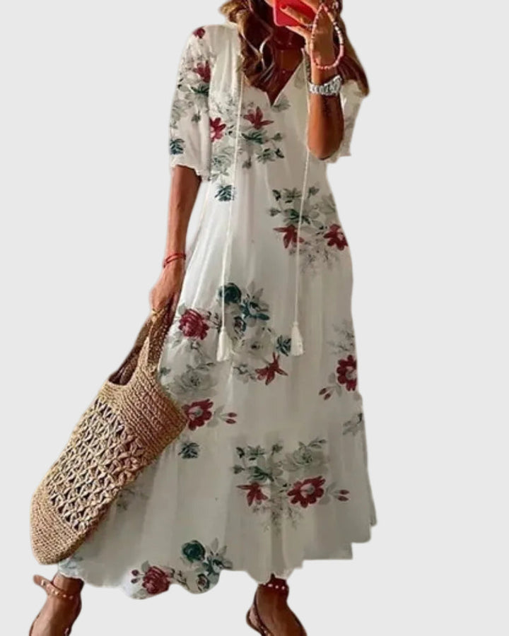 Amalia | Abito Maxi Estivo Vintage Boho