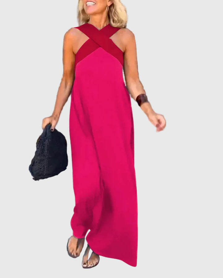 Elena | Abito Maxi Fluido Elegante
