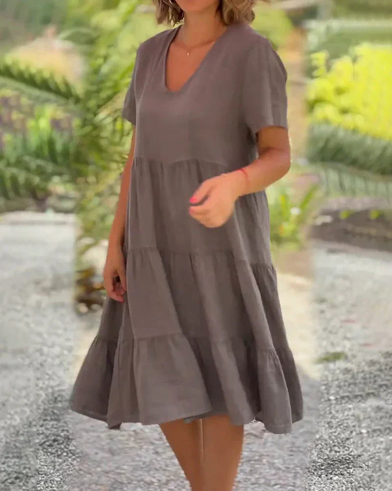 Bexley - Abito estivo casual con scollo a V