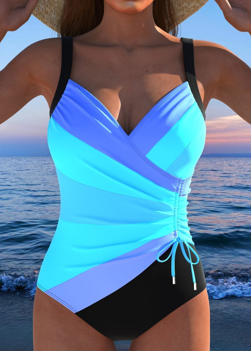 Éloria – Costume da Bagno Elegante a Stampa Colorata