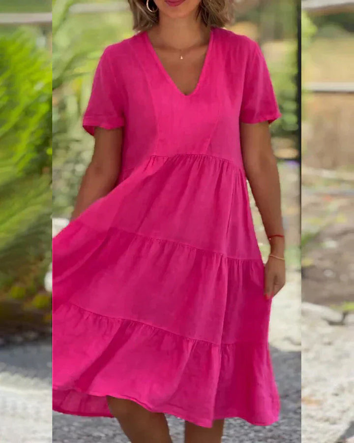 Bexley - Abito estivo casual con scollo a V