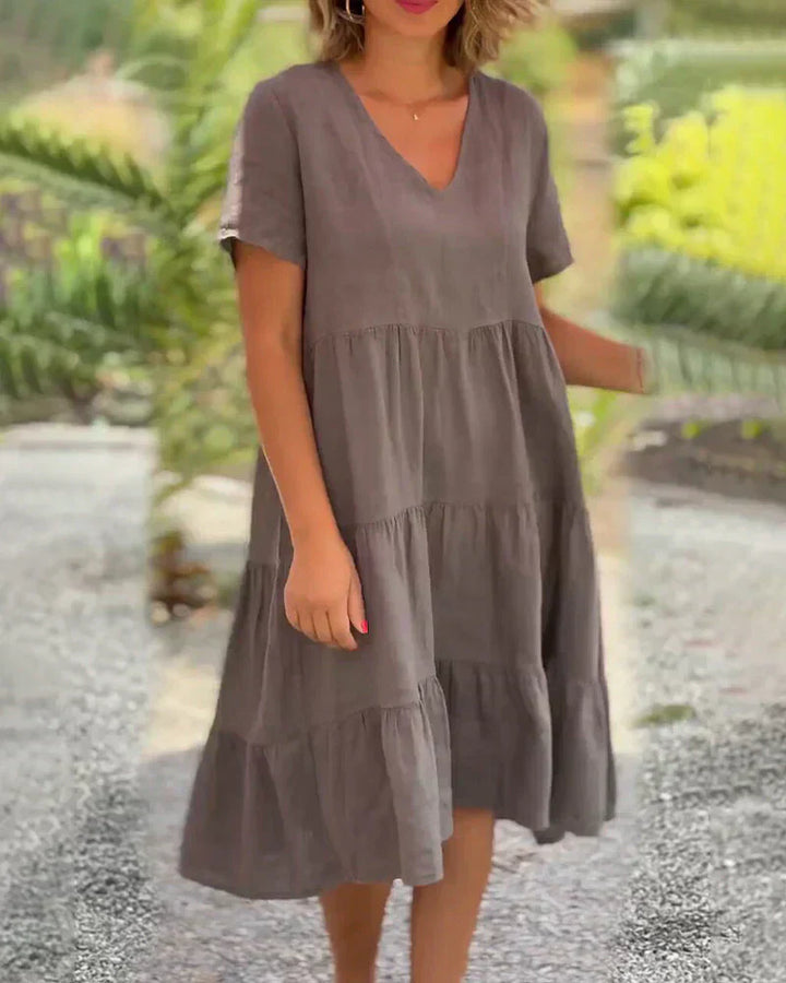 Bexley - Abito estivo casual con scollo a V