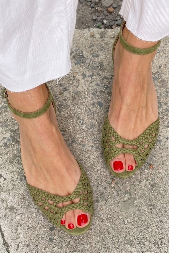 Mirella Milano | Isadora Sandali Intrecciati Dorati