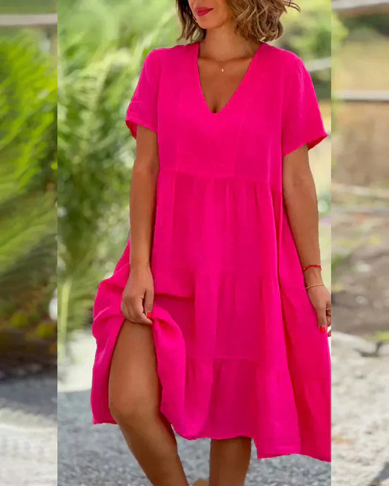 Bexley - Abito estivo casual con scollo a V