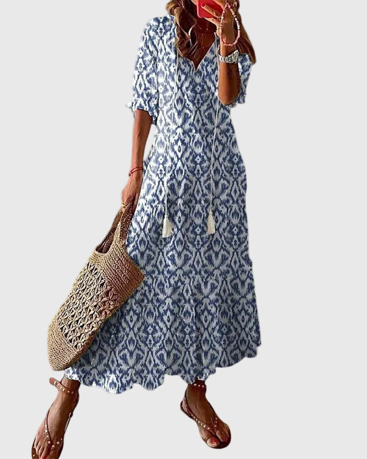 Amalia | Abito Maxi Estivo Vintage Boho