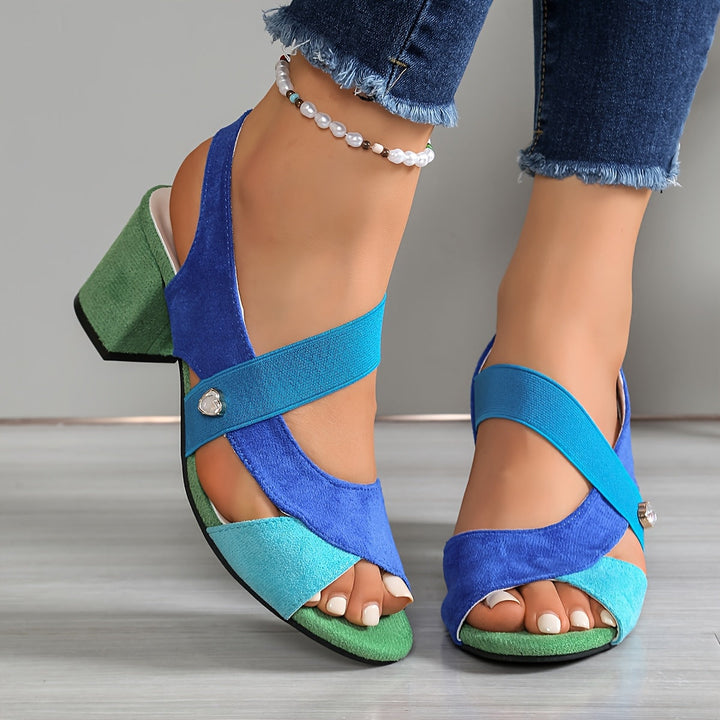 Linda | Tacchi a blocco ortopedici comfort