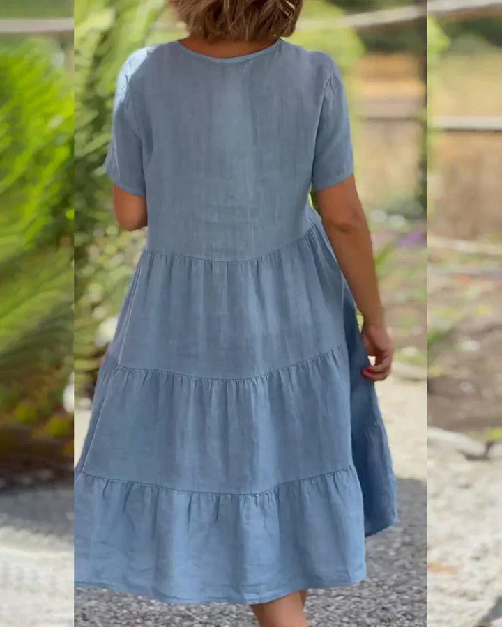 Bexley - Abito estivo casual con scollo a V