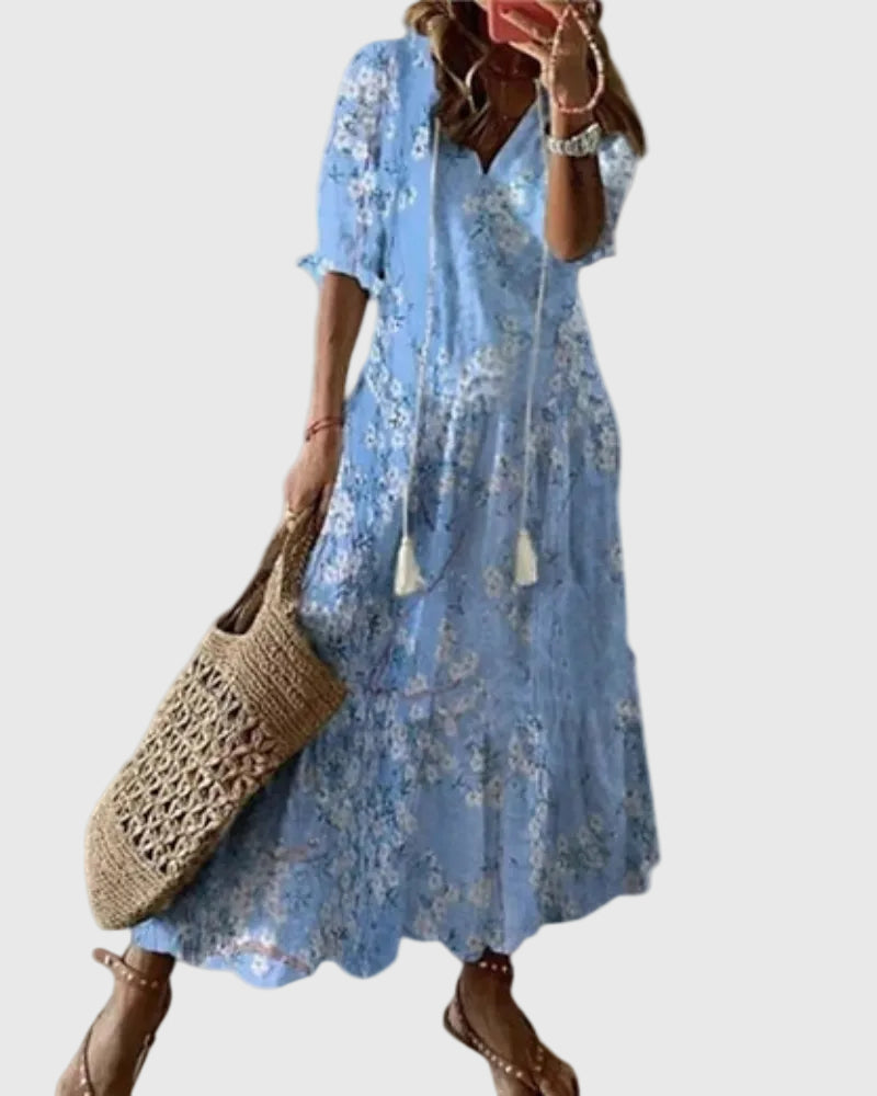 Amalia | Abito Maxi Estivo Vintage Boho