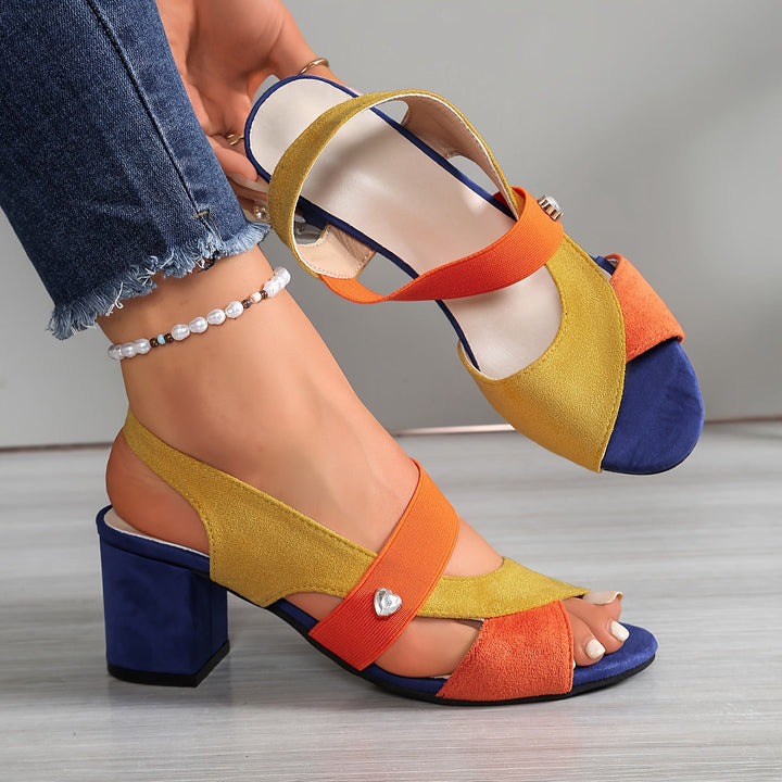 Linda | Tacchi a blocco ortopedici comfort