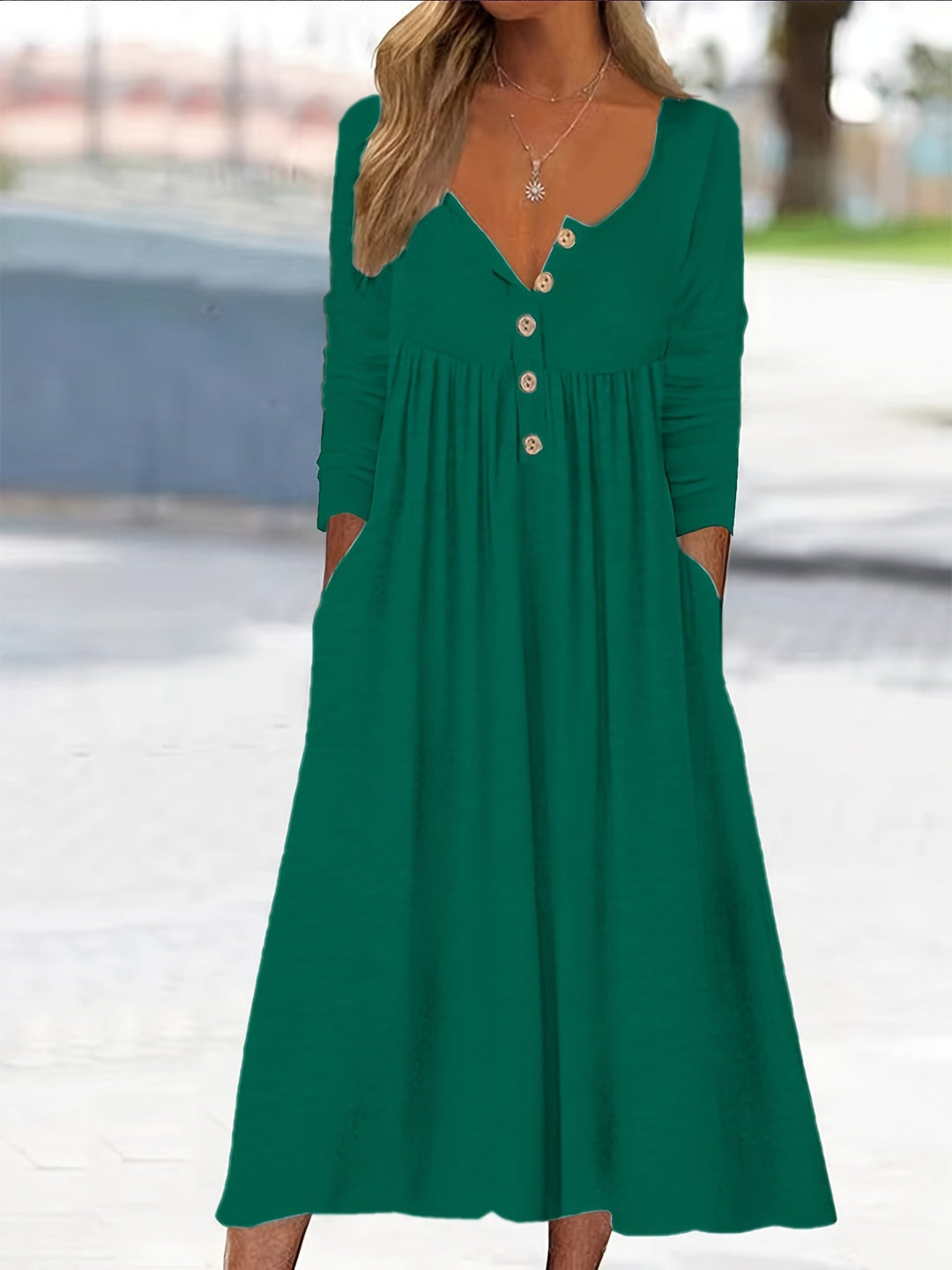 ZARA | ABITO MIDI CON BOTTONI SUL DAVANTI