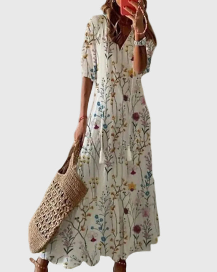 Amalia | Abito Maxi Estivo Vintage Boho