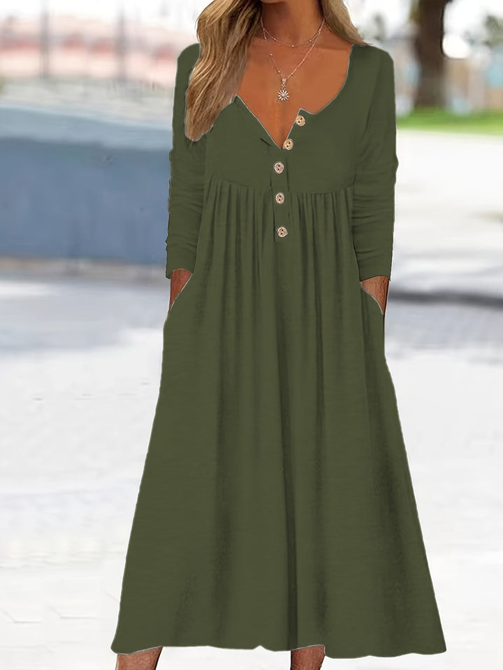 ZARA | ABITO MIDI CON BOTTONI SUL DAVANTI