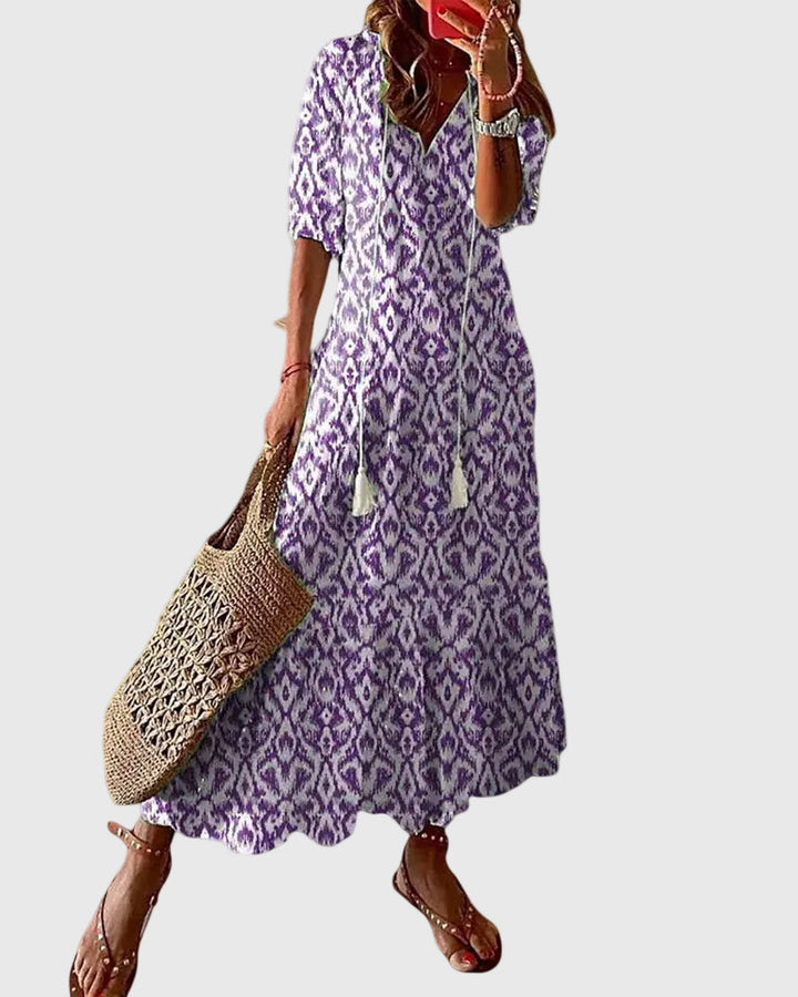 Amalia | Abito Maxi Estivo Vintage Boho