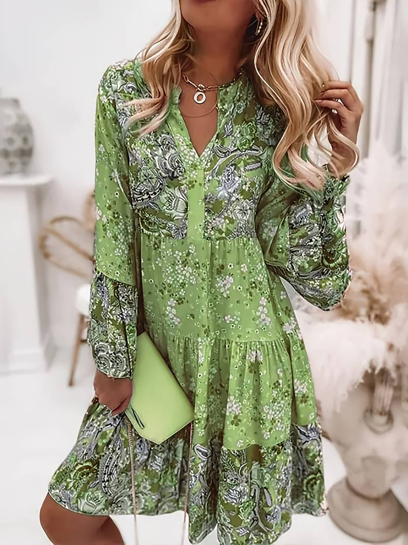 Eira - Abito Boho Stampato