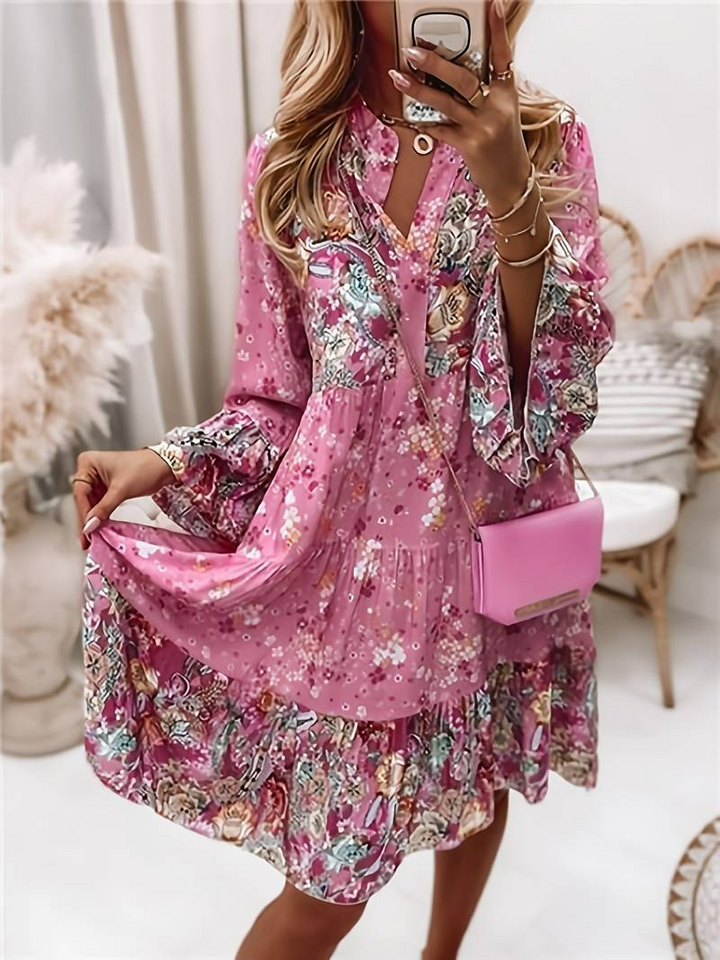 Eira - Abito Boho Stampato