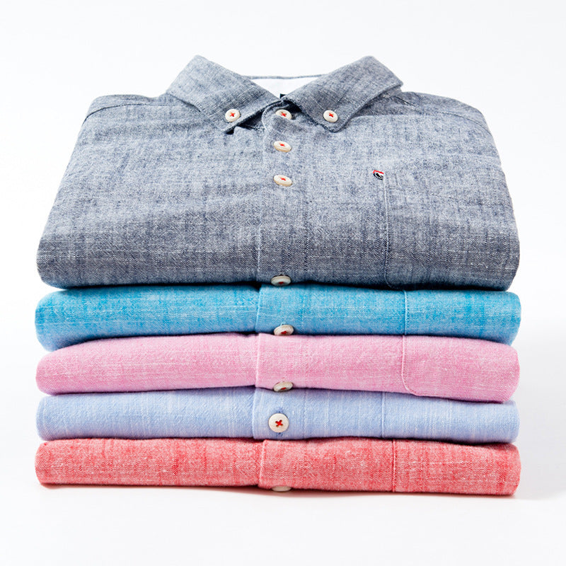 Montclair | Camicia in Lino con Bottoni