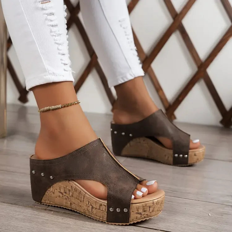 MELISSA – Sandali con zeppa comfort