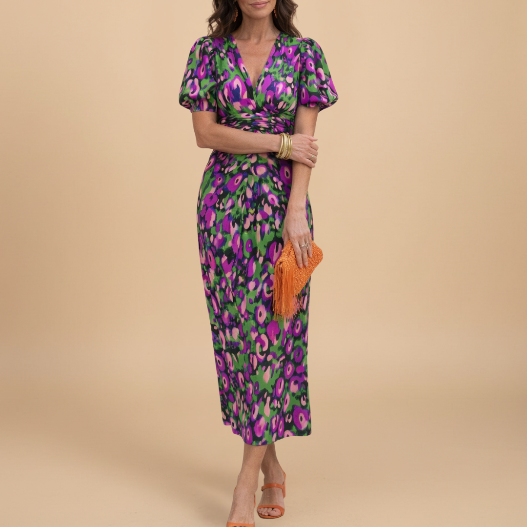 Clara | Abito midi elegante e intramontabile