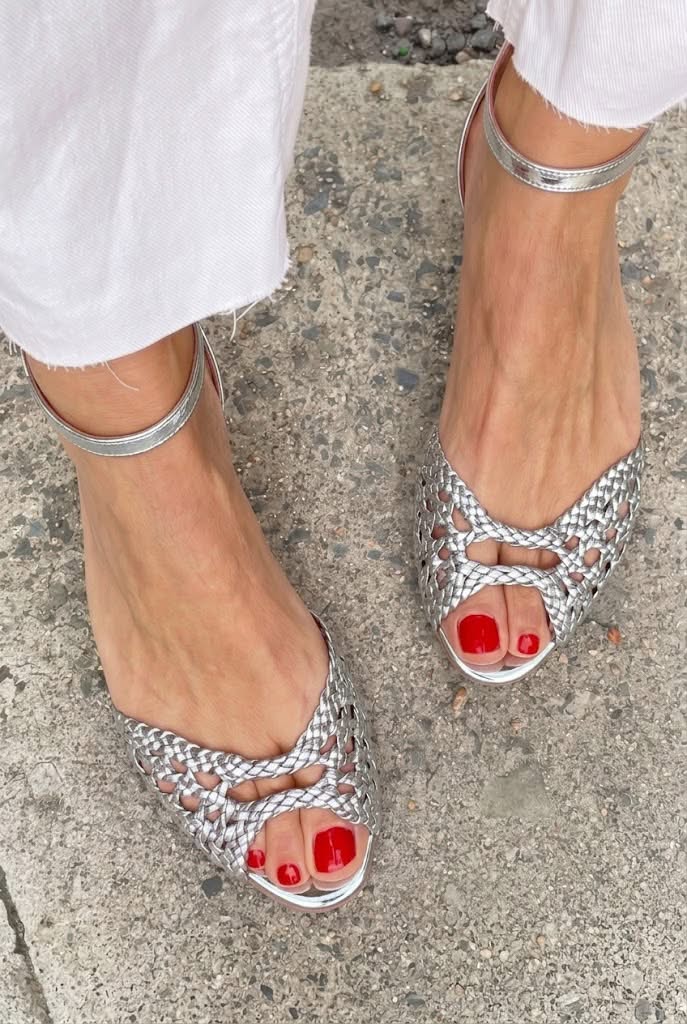 Mirella Milano | Isadora Sandali Intrecciati Dorati
