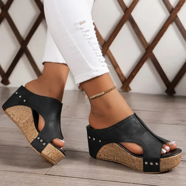 MELISSA – Sandali con zeppa comfort