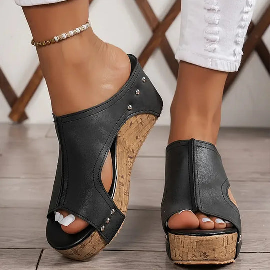 MELISSA – Sandali con zeppa comfort