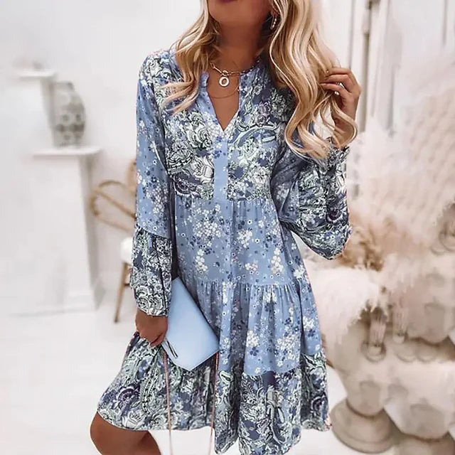 Eira - Abito Boho Stampato