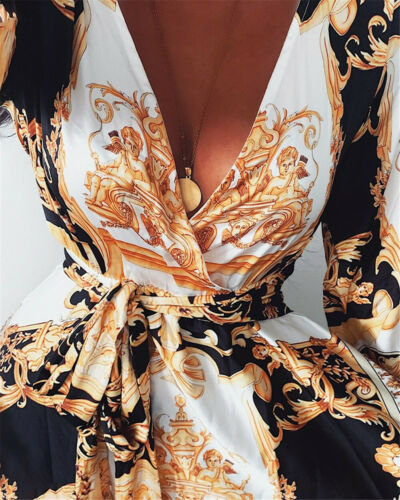 Faye - Abito Stampato Boho