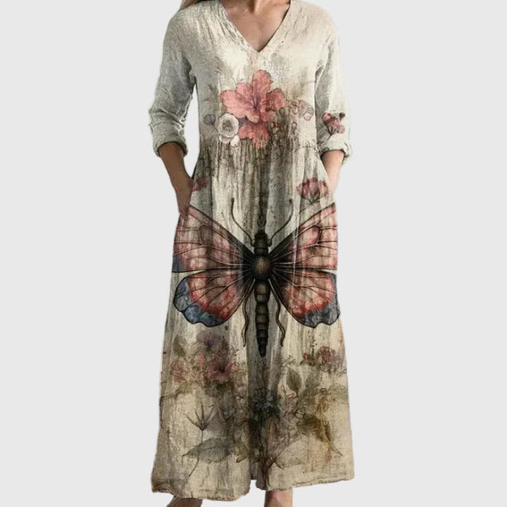 Saule | Abito Maxi Slancio Aggraziato
