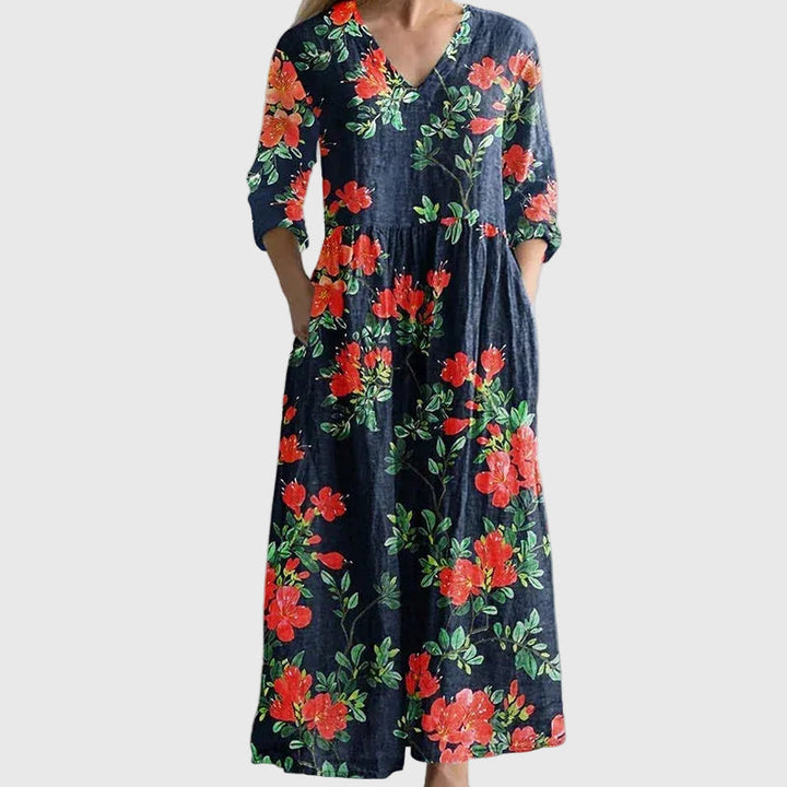 Saule | Abito Maxi Slancio Aggraziato