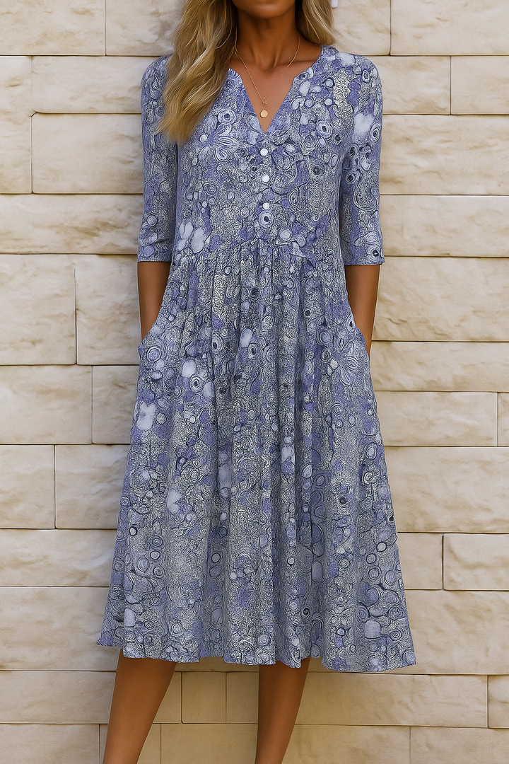 Harlow | Abito Elegante con Scollo a V