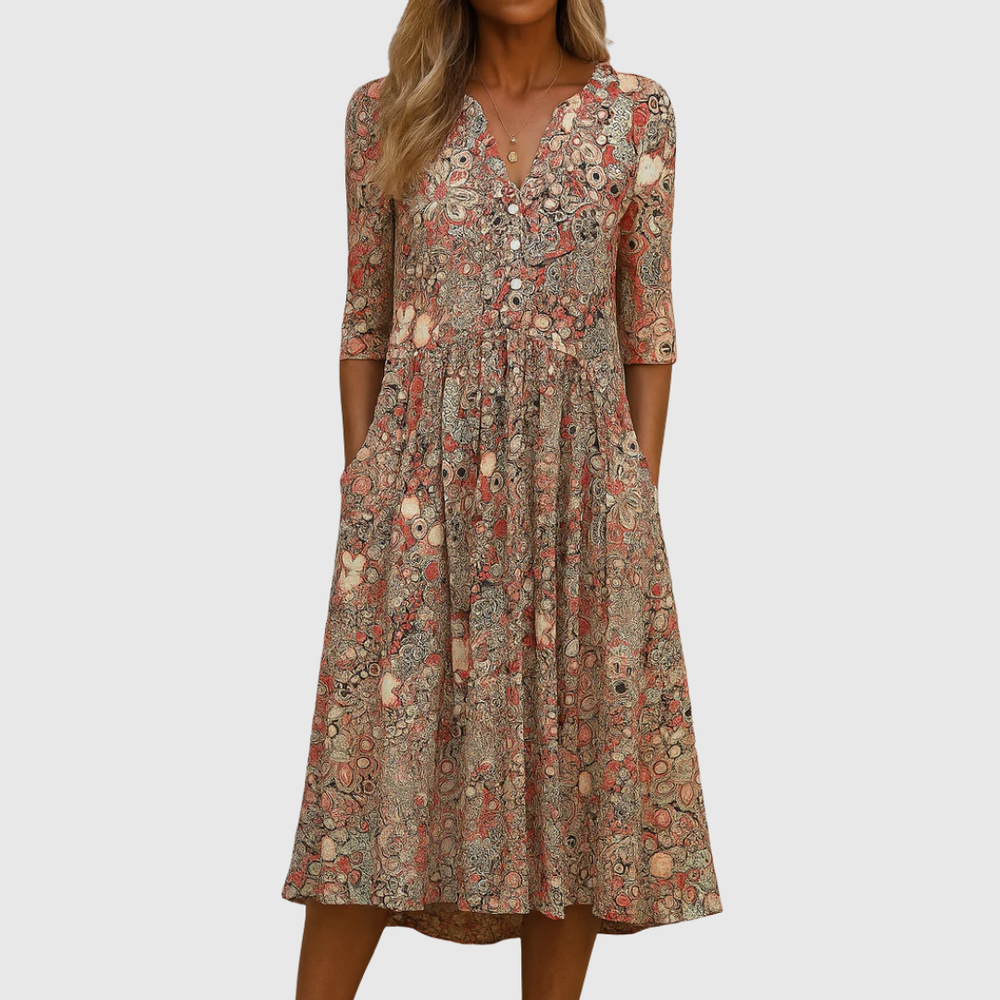 Harlow | Abito Elegante con Scollo a V