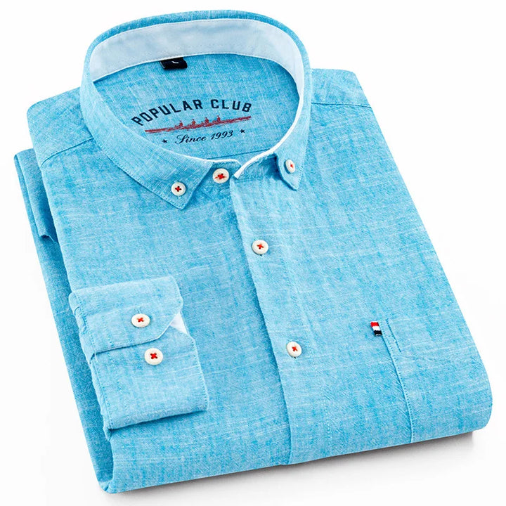 Montclair | Camicia in Lino con Bottoni