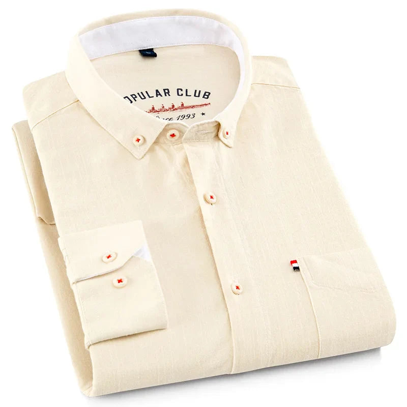 Montclair | Camicia in Lino con Bottoni