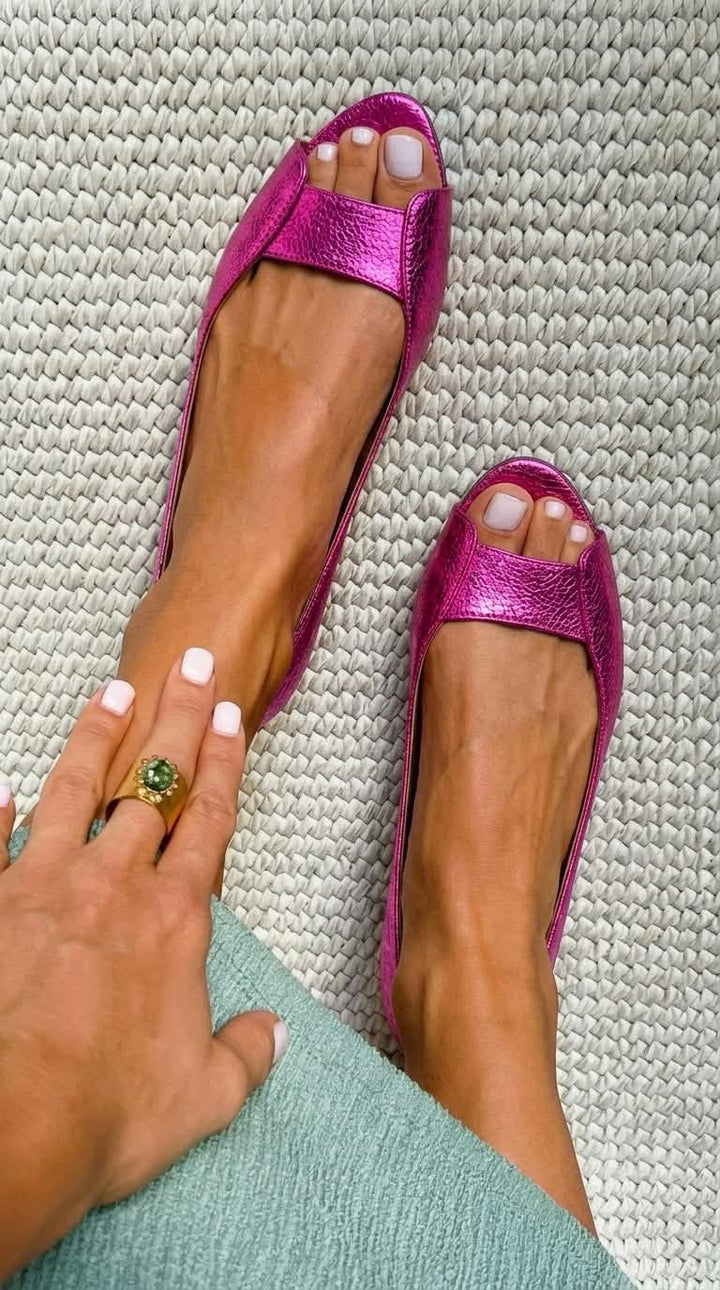 Mirella Milano | Adelina Sandali Dorati Comfort Chic