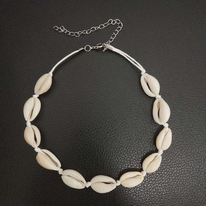 LS | Girocollo in conchiglie stile costiero da donna