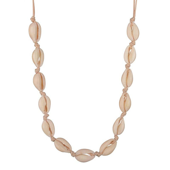 LS | Girocollo in conchiglie stile costiero da donna