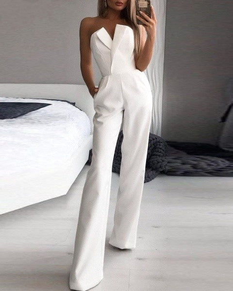 LS | Tuta bustier da donna