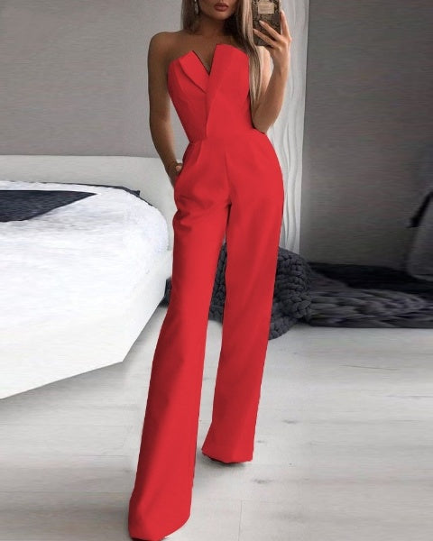 LS | Tuta bustier da donna
