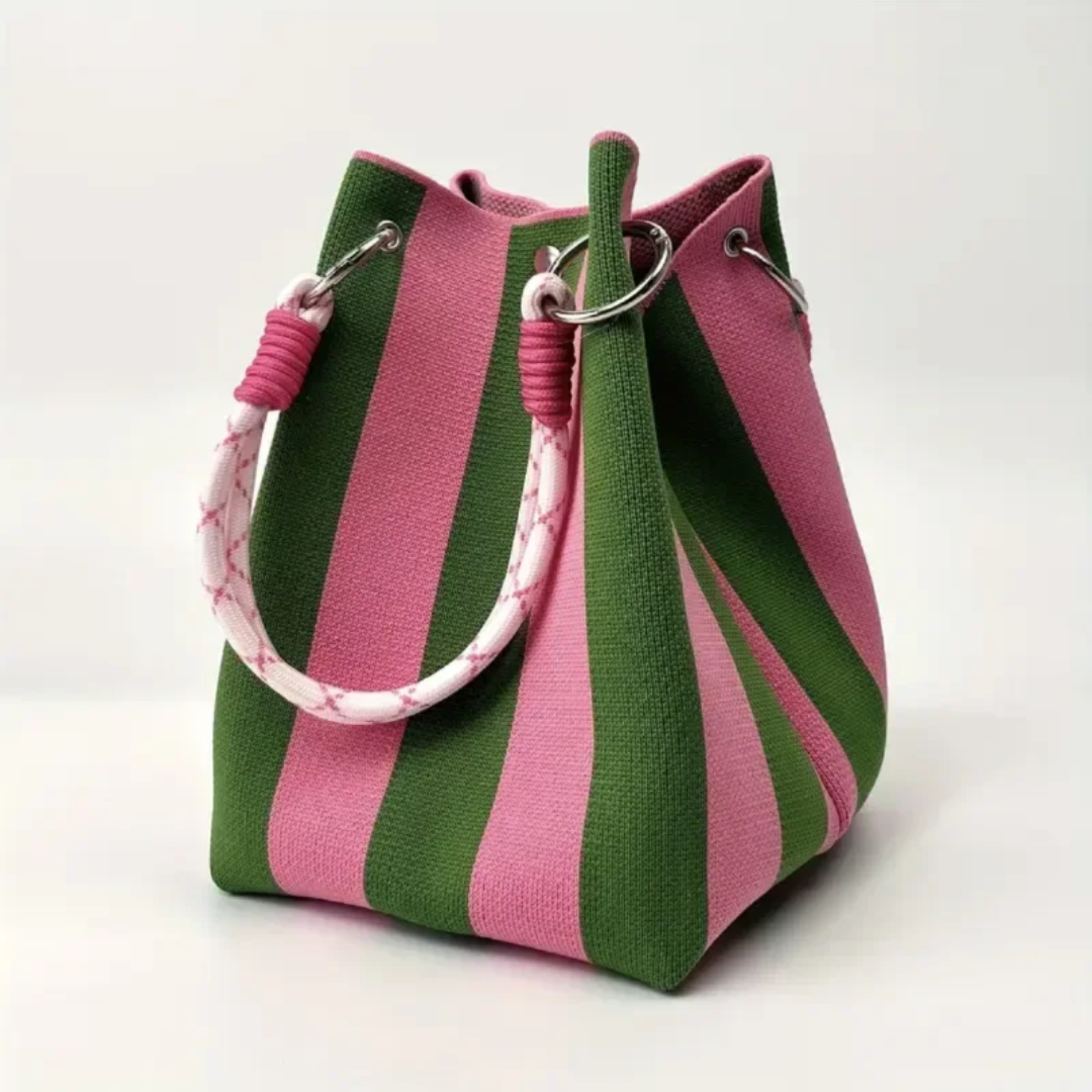 LS | Mini secchiello color block da donna
