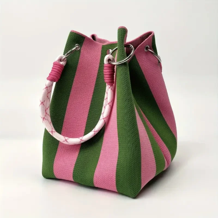 LS | Mini secchiello color block da donna