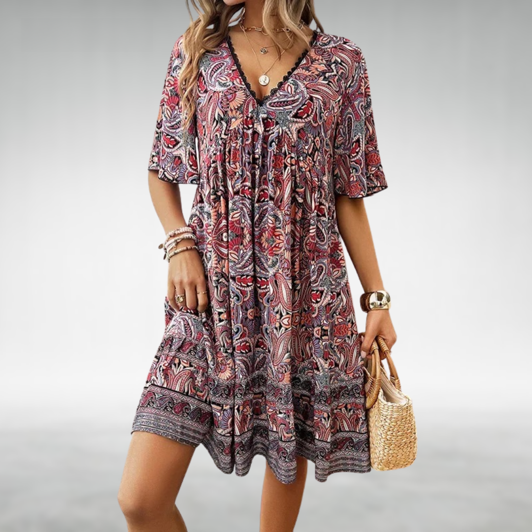 Quinley - Abito Swing Boho