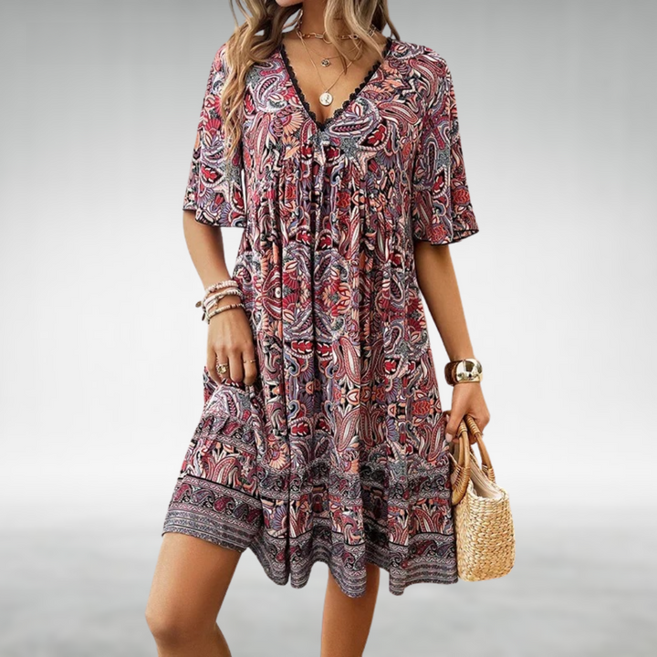 Quinley - Abito Swing Boho