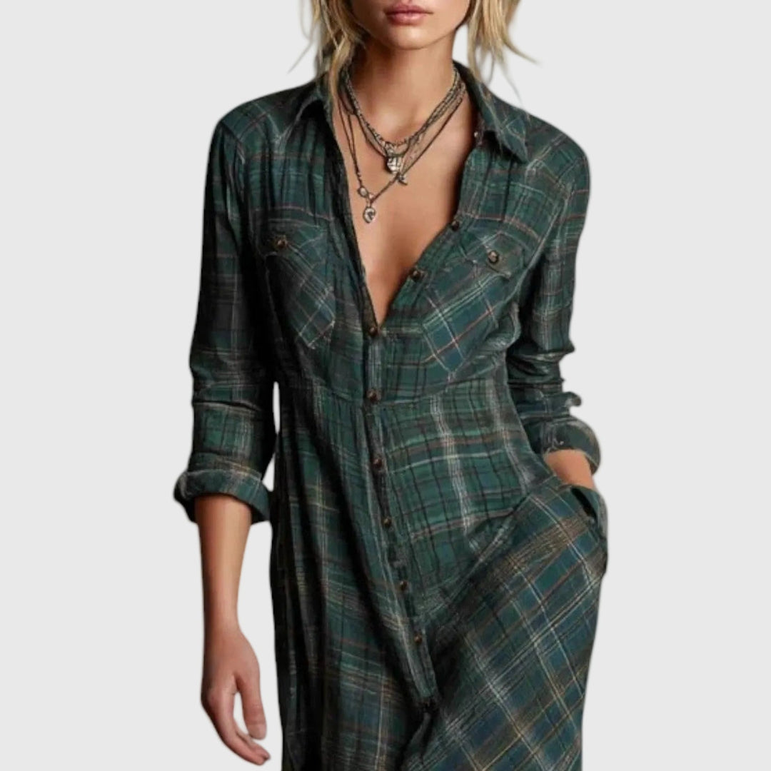 Abito Maxi Elegante | Rosa