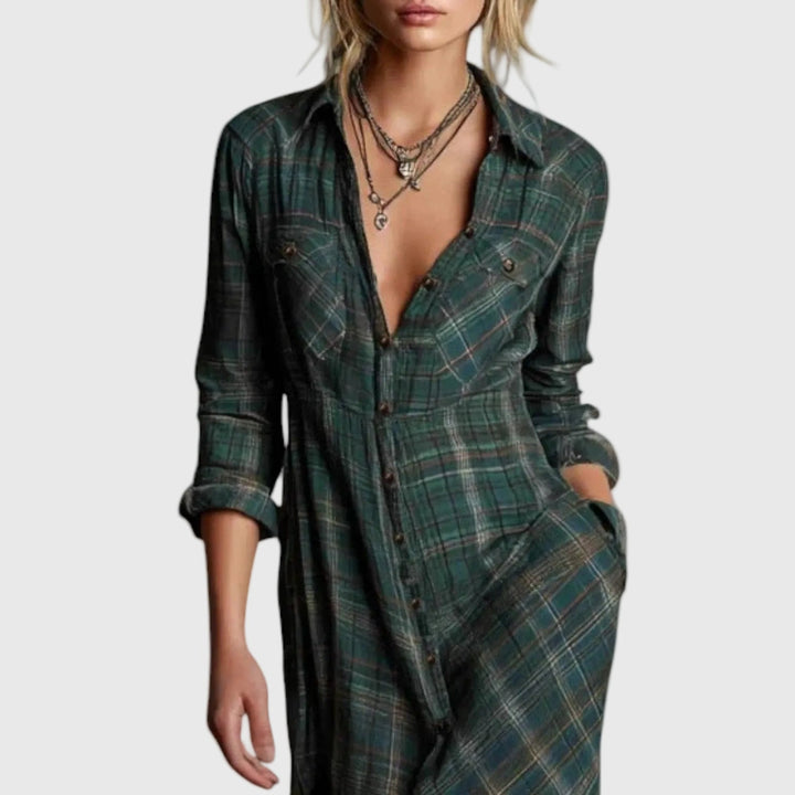 Abito Maxi Elegante | Rosa
